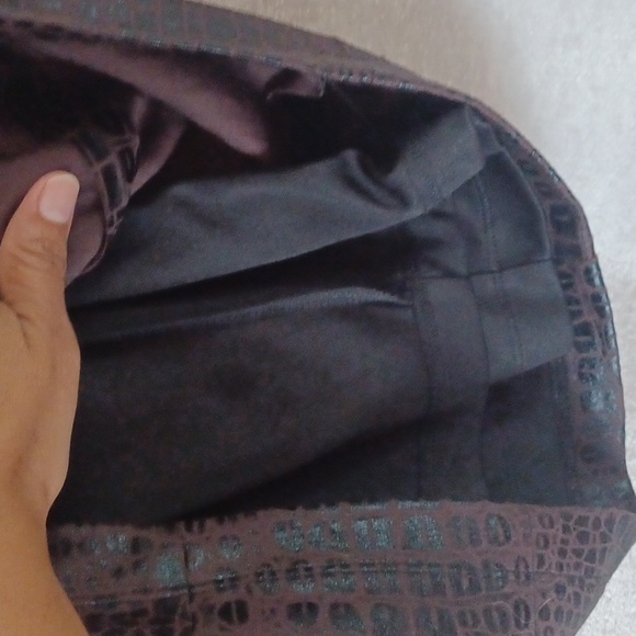 Madison Brown Black Faux Snake Print Sweetheart Dress New With Tag Women Size 6. - Picture 9 of 12